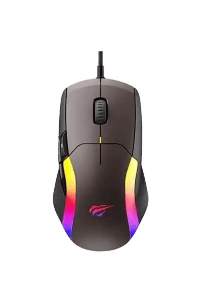 Havit MS959S Wired Gaming Mouse – Dynamic RGB LED Backlight – High-Precision Optical Sensor – Ergonomic Design for Professional Gamers – Black