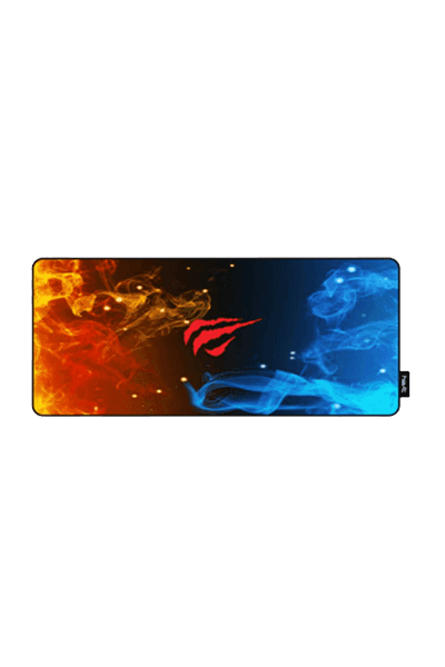 Havit MP845 Gaming Mouse Pad – 25x21cm – Ultra-Smooth Tracking Surface – Non-Slip Rubber Base – Durable Stitched Edges – Matte Black