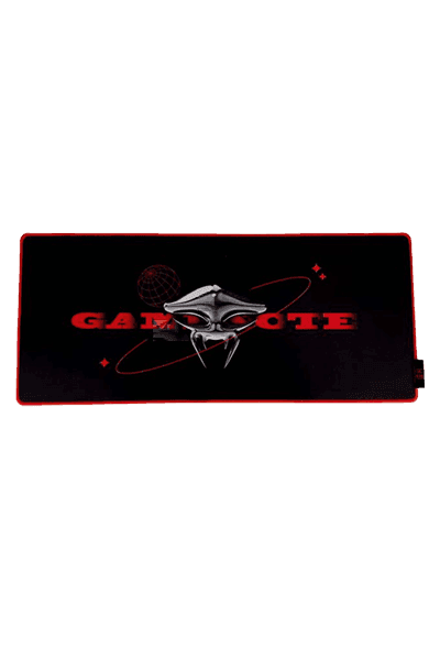 Havit MP848 Gaming Mouse Pad – 25x21cm – High-Precision Cloth Surface – Non-Slip Rubber Base – Black & Red Gaming Edition