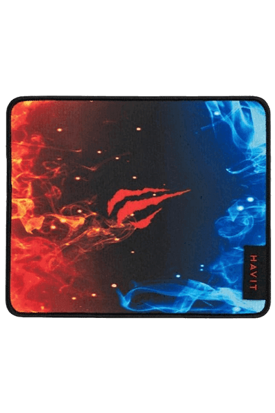 Havit MP846 Professional Gaming Mouse Pad – 25x21cm – Ultra-Smooth Speed Surface – Non-Slip Rubber Base – Black Edition