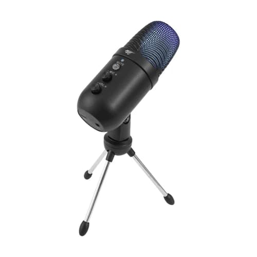 HAVIT GK51 RECORDING LIVE MICROPHONE RGB LIGHTING EFFECT Black