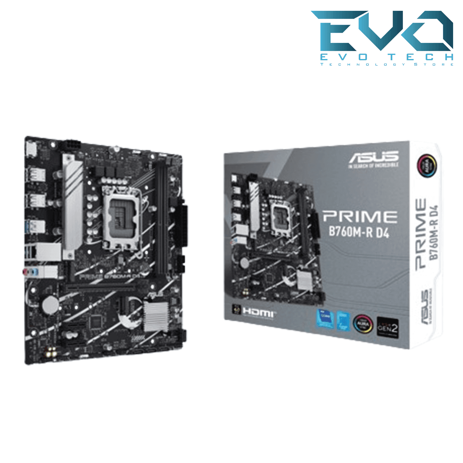 ASUS PRIME B760M-R D4 LGA1700 DDR4 Motherboard
