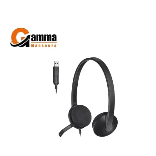 Logitech USB Headset H340 Stereo USB Headset for Windows and Mac