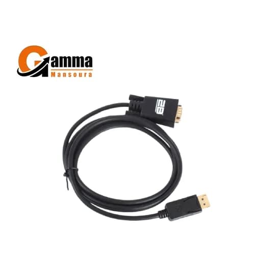 2B (DC605) – Display Port to VGA Cable – 1.8M – Black
