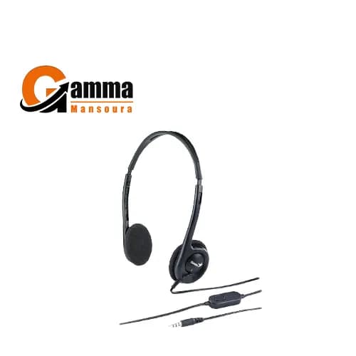 Genius Lightweight Headset For Laptop and Mobility Device, Black – Hs-M200C