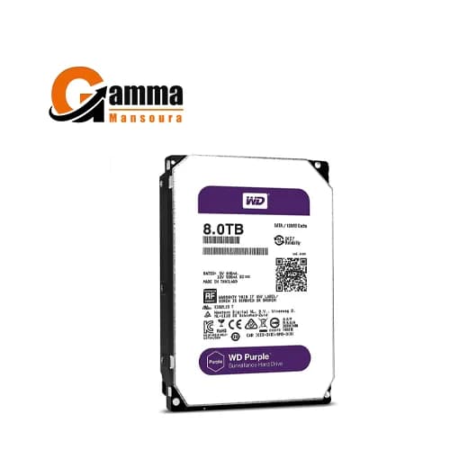 Western Digital Surveillance Hard Disk Drive_8TB – Purple