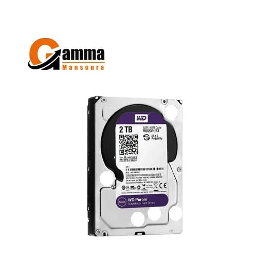 Western Digital Surveillance Hard Disk Drive_2TB – Purple