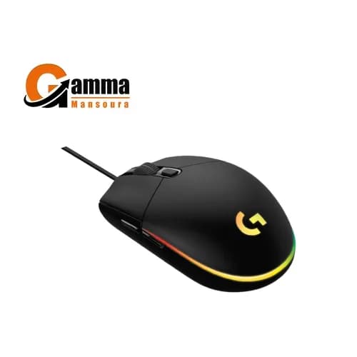 ماوس جيمنج لوجيتك G102 LIGHTSYNC RGB - دقة 8,000 DPI (أسود)