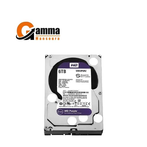 Western Digital Surveillance Hard Disk Drive_6TB – Purple