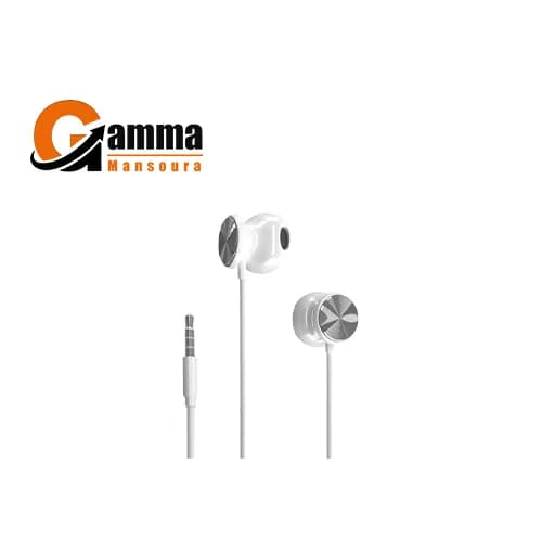 HP  3.5mm Wired Earphone With Mic – White-586