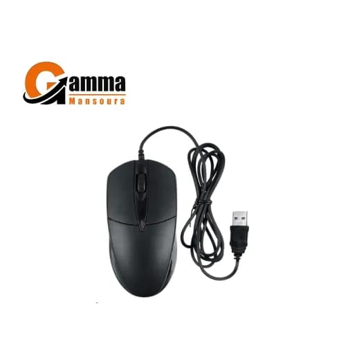 Gamma M-105 Wired Mouse 1600Dpi – Black