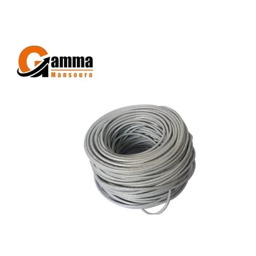 Etrain (DC120) – Lan Cable Cat and for 100m Gray 0.38mm – 305 Meter
