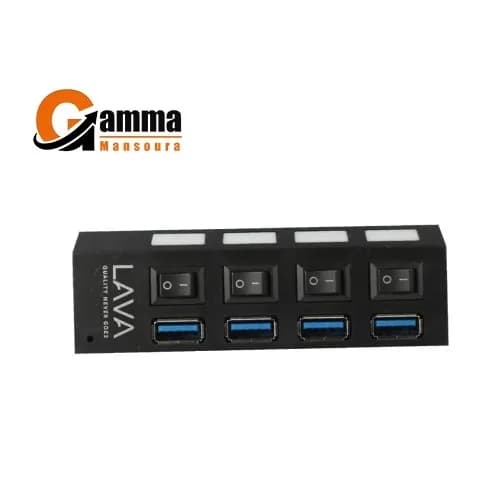 LAVA HUB USB 4PORT SWITCH USB 3