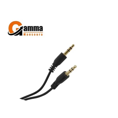2B (CV065) – Cable AUX to AUX – Gold Plated Connector – 1M
