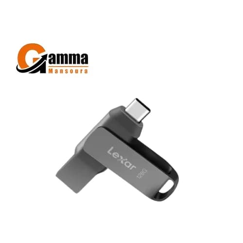 Lexar 128GB JumpDrive Dual Drive D400 USB 3.1 Type-C and Type-A Flash Drive, Up to 130MB/s Read
