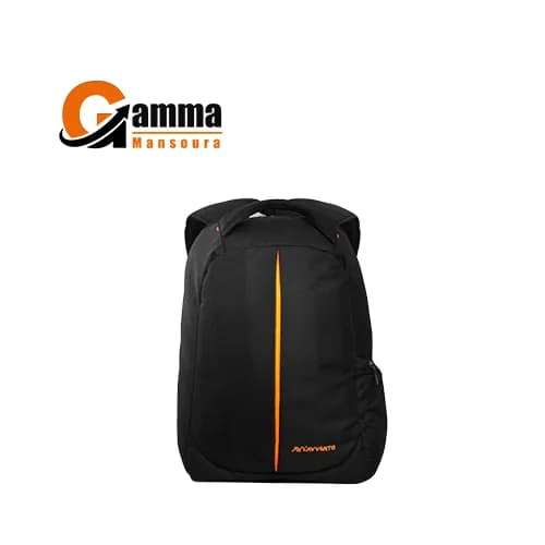 L’AVVENTO  BG04 Discovery Laptop Anti-Theft Backpack fit up to 15.6” Laptops Nylon with Padded Laptop Compartment – Black