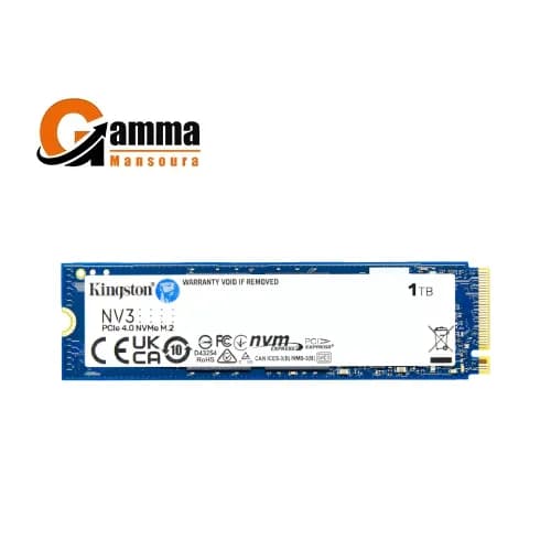 KINGSTON NV3 PCIe 4.0 NVMe SSD 1TB 6 000MB s Read 4 000MB s Write M.2 2280 3D NAND 320TB