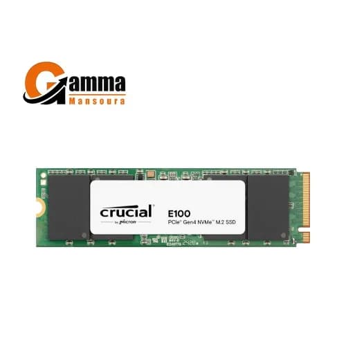 Crucial E100 480GB Pcie Gen4 Nvme 2280 M.2 SSD