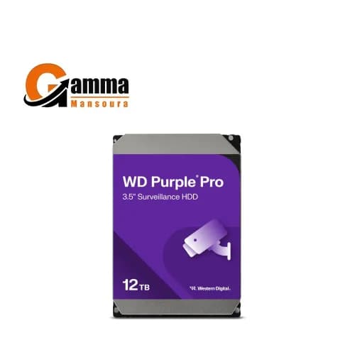 Western Digital 12TB WD Purple Pro Surveillance Internal Hard Drive HDD