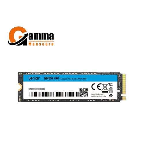 Lexar NM610PRO 2TB SSD, M.2 2280 PCIe Gen3x4 NVMe 1.4 Internal SSD