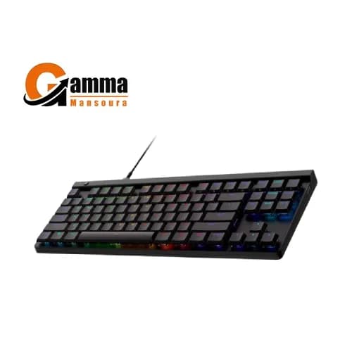 لوجيتك G515 TKL كيبورد جيمنج سلكي منخفض البروفايل RGB سويتشات Tactile بني