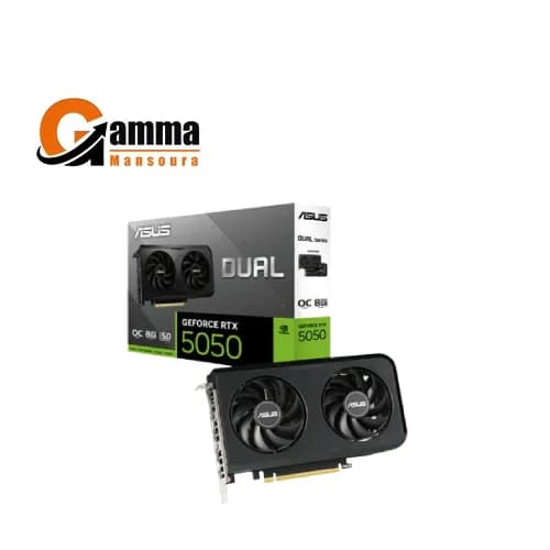 Asus RTX 5050 Dual 8GB OC GDDR6 DUAL-RTX5050-O8G Graphics Card