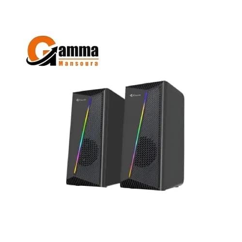 Kisonli X30 Game Speaker Usb 2.0 Speaker with RGB Light
