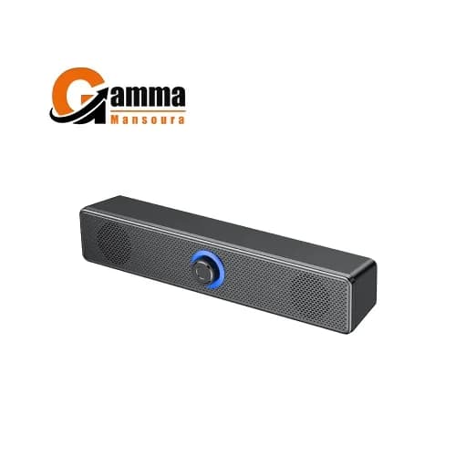 Gamma Speaker, USB, RBG Light, Black, GT310