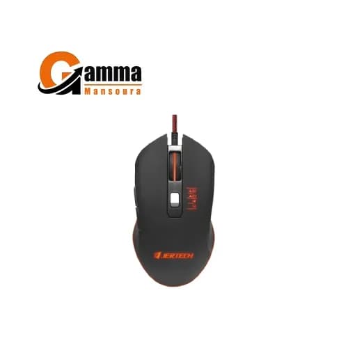 Jertech SWORD XP10 RGB Gaming Mouse – Optical Sensor 3200 DPI – 125 Hz Polling Rate – Braided Cable