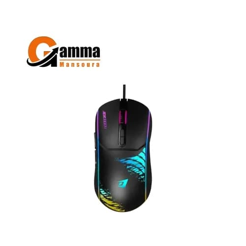 جيرتيك SWORD XP14 ماوس جيمنج RGB - مستشعر بصري 3600 DPI - معدل تحديث 1000Hz - كابل مغطى بالقماش