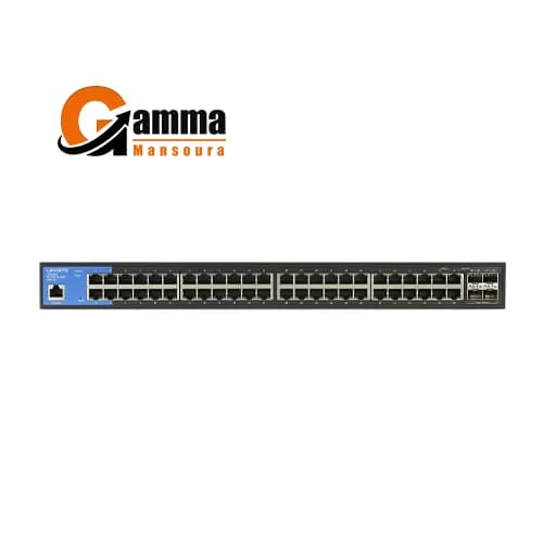 Linksys LGS352C 48 Port Gigabit Managed Network Switch with 4 x 10G Uplink SFP+ Slots