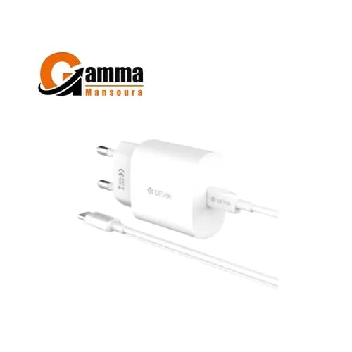 Devia RLC-383 Smart Series 25W PD Quick Home Charger Set With Type-C Cable