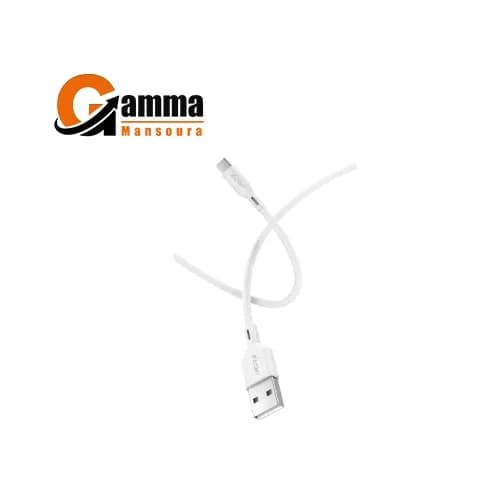 E-train USB-A to USB-C Cable 1M – White