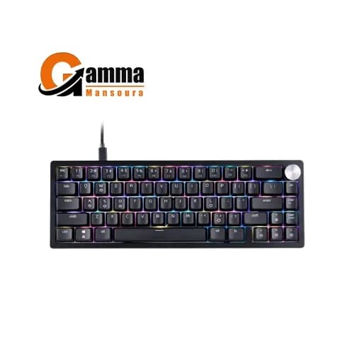 كيبورد جيمنج ميكانيكي XPG SORCERER MINI أحمر، يدعم التبديل السريع (Hot-swappable)