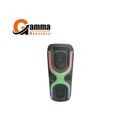 Zero Speaker ZR-680S 1.0 with Microphone and Battery – Black Color