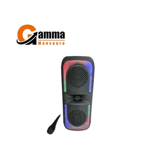 Zero ZR-670S 1.0 Black Wireless Speaker with Microphone and Battery – 5W, USB, XLR Connectivity