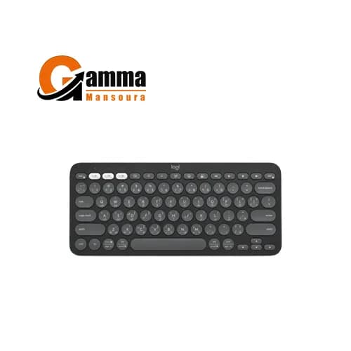 كيبورد لوجيتك k380s Pebble Keys 2 بلوتوث - جرافيت