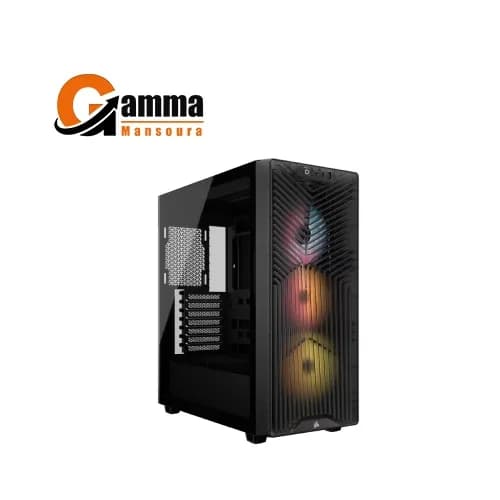 Corsair 3200D RS ARGB Mid-Tower PC Case – Smoke