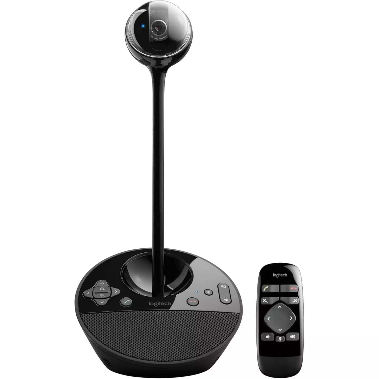 Logitech BCC950 ConferenceCam – All-in-One HD Webcam & Speakerphone for Small Teams