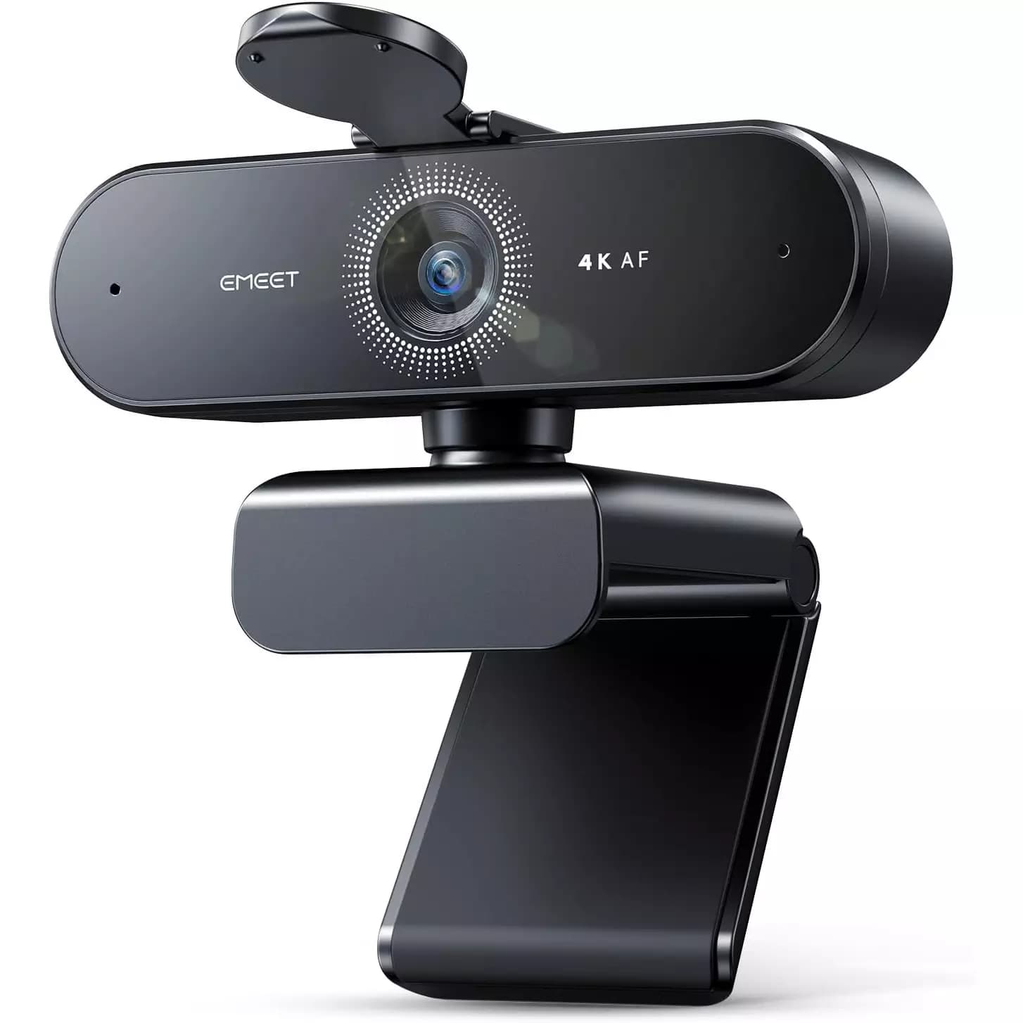EMEET NOVA 4K Webcam – Ultra HD | PDAF Autofocus, Dual Noise-Cancelling Mics & Privacy Cover