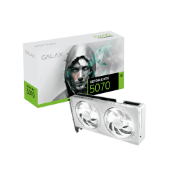 GALAX GeForce RTX™ 5070 1-Click OC White 12GB GDDR7 192-bit DP2.1b*3/HDMI 2.1b/DLSS 4
