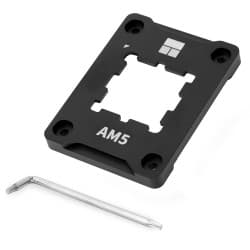 Thermalright AM5 Secure Frame Black V2 CPU Holder, AM5 Corrective Anti-Bending Fixing Avoiding capacitors, AM5 Secure Frame, AM5 Anti-Bending Contact Frame(ASF Black V2)