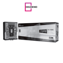 Seasonic Prime TX-1300 1300W ATX 3.1 80 Plus Titanium Fully Modular Hybrid Fan Power Supply