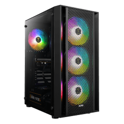 Gamdias AURA GC2 ELITE Mesh FRGB Mid-tower ATX Gaming Casing + AURA GP750