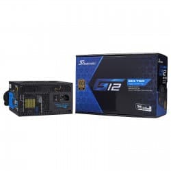 Seasonic G12 GM-750 750W 80 Plus Gold Semi Modular Smart And Silent Fan Power Supply
