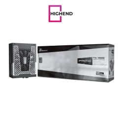 Seasonic Prime TX-1600 1600W ATX 3.1 80 Plus Titanium Fully Modular Hybrid Fan Power Supply