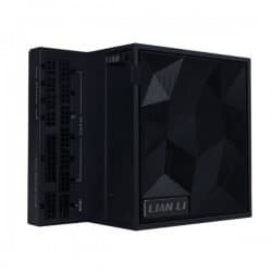 Lian Li Edge Serie - 1200W Full Modular Power Supply (Fan USB Hub Included) - Gold - ATX 3.1 - PCIE 5.1 Support - 12V-2x6 Connector - L-Shape Design for Dual Chamber Case