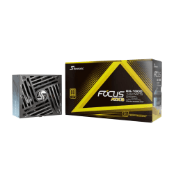 Seasonic Focus GX-1000 1000W ATX 3.1 80 Plus Gold Fully Modular Hybrid Fan Power Supply
