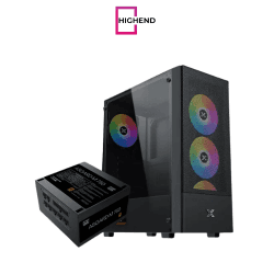 Xigmatek Hero II Air ARGB + Asgard 750W 80+ Bronze Mid Tower Case