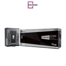 Seasonic Prime PX-2200 2200W Atx 3.1 80 Plus Platinum Cybenetics Titanium Fully Modular Hybrid Fan Power Supply